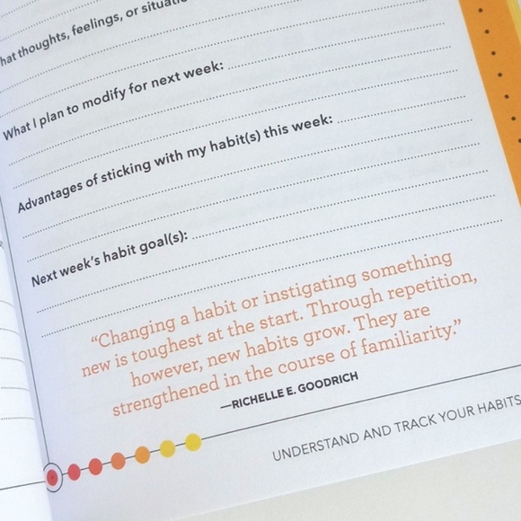 Habits 12 Week Journal To Change Your Habits Achieve Goals Book Dr Hayden Finch - Picture 2 of 14